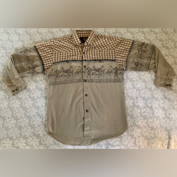 El General Western Shirt Men’s Sz M - Picture 1 of 12
